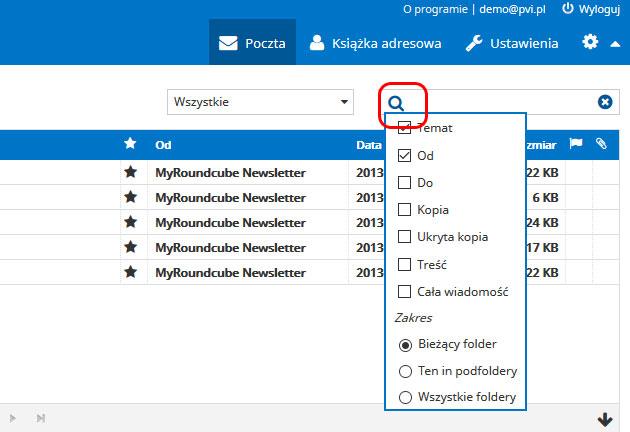 wyszukiwarka wiadomości
