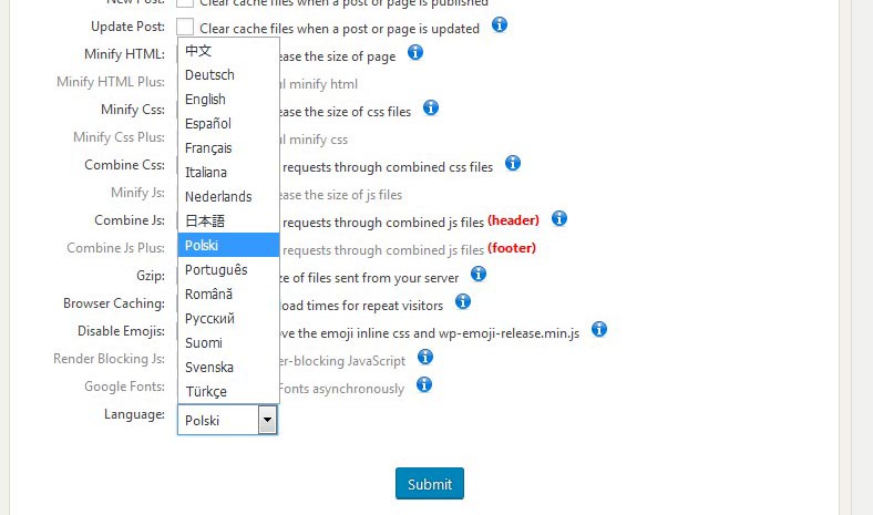 Optymalizacja: Jak przyśpieszyć WordPress'a - podstawowa konfiguracja wtyczki WP Fastest Cache